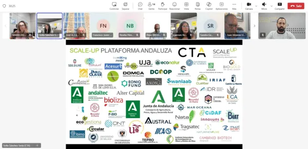 SCALE-UP Andalusian Bioeconomy Platform: three years of alliances and ...